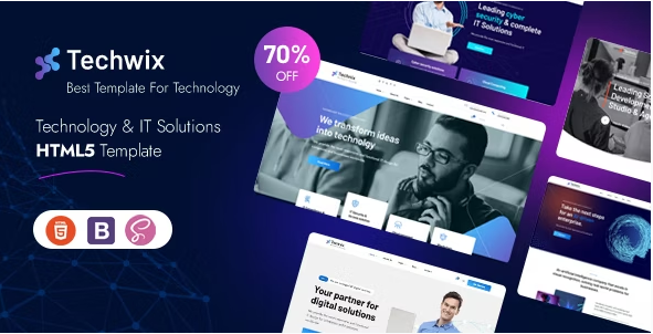 Techwix - Technology & IT Solutions HTML Template